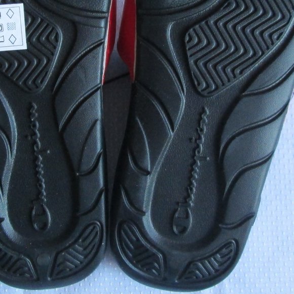 🤩 CHAMPION MEGA SLIDE SCARLETT BLACK WOMENS SLIDE SANDALS (SIZE 7) 🤩 - Picture 15 of 15